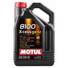 Моторное масло MOTUL 8100 X-CESS GEN2 5W40 5L