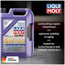 Motoreļļa LIQUI MOLY LEICHTLAUF HIGH TECH 5W40 5L - 4