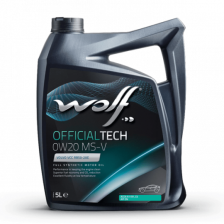 Моторное масло WOLF OFFICIALTECH 0W20 MS-V 5L