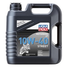 Моторное масло LIQUI MOLY Motorbike 4T 10W40 Street 4L