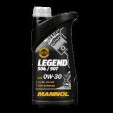 Моторное масло MANNOL LEGEND 504/507 0W30 1L