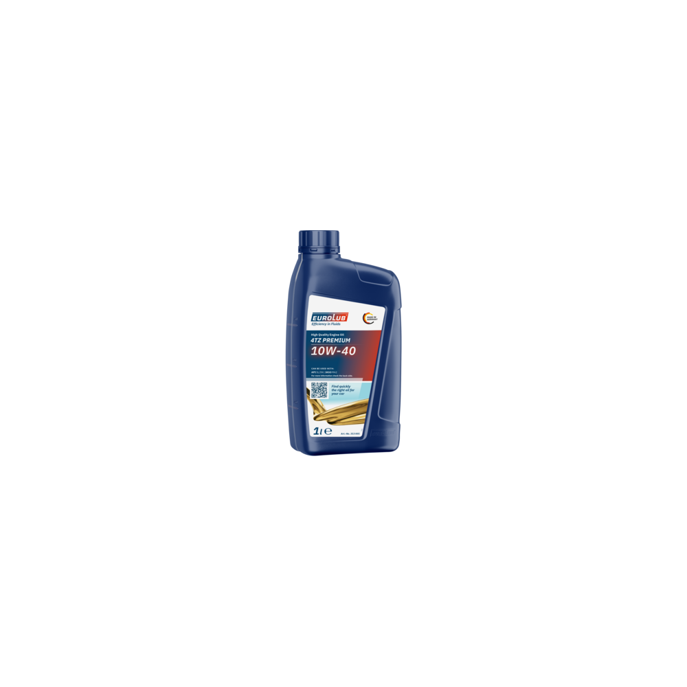 Motoreļļās EUROLUB 4TZ PREMIUM 10W-40 1 L