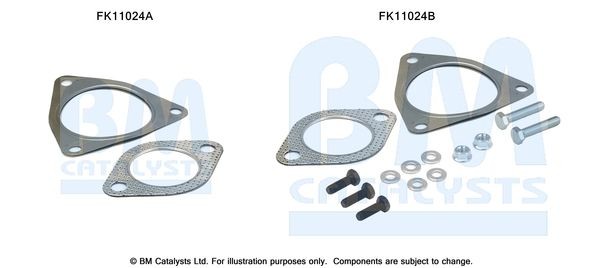 Montāžas komplekts, Sodrēju-/Daļiņu filtrs BM CATALYSTS