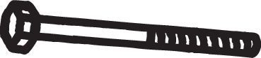 Skrūve, Izplūdes sistēma BOSAL 258-887