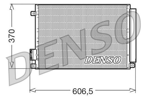 Kondensators, Gaisa kond. sistēma DENSO DCN09045