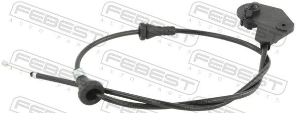 Motora pārsega slēdzenes trose FEBEST 19101-E46