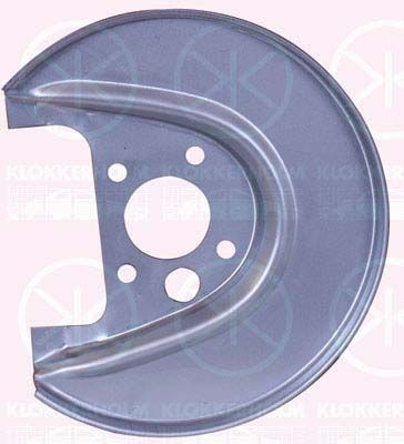 Dubļu sargs, Bremžu disks KLOKKERHOLM 9523878
