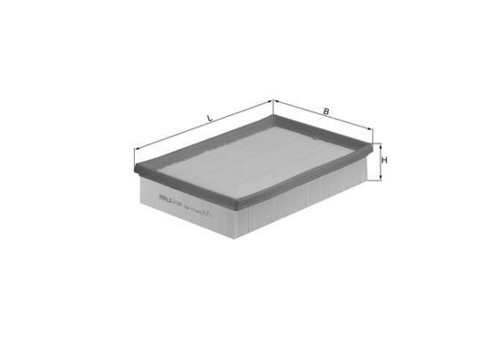 Gaisa filtrs KNECHT LX 1044