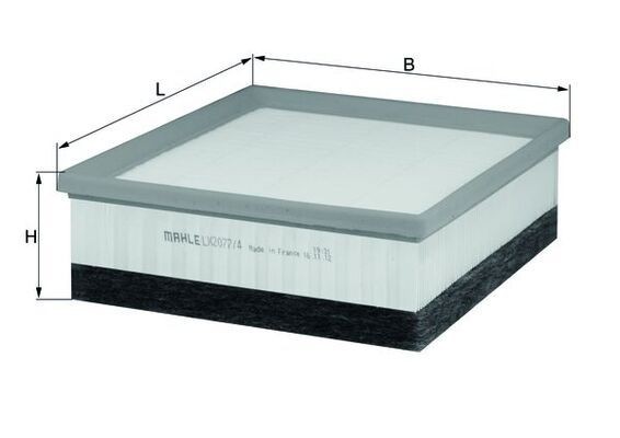 Gaisa filtrs KNECHT LX 2077/4