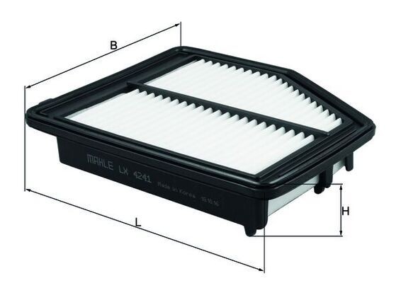Gaisa filtrs KNECHT LX 4241