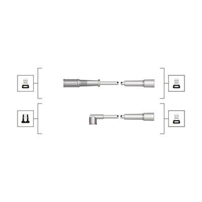 Augstsprieguma vadu komplekts MAGNETI MARELLI 941319170066