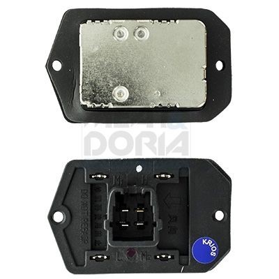 Rezistors, Salona ventilators MEAT & DORIA