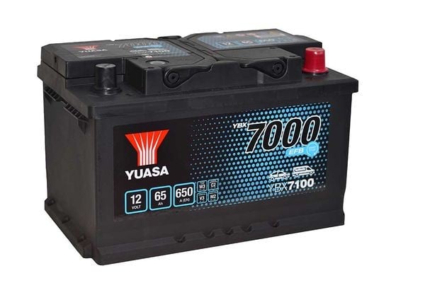 Startera akumulatoru baterija YUASA YBX7100