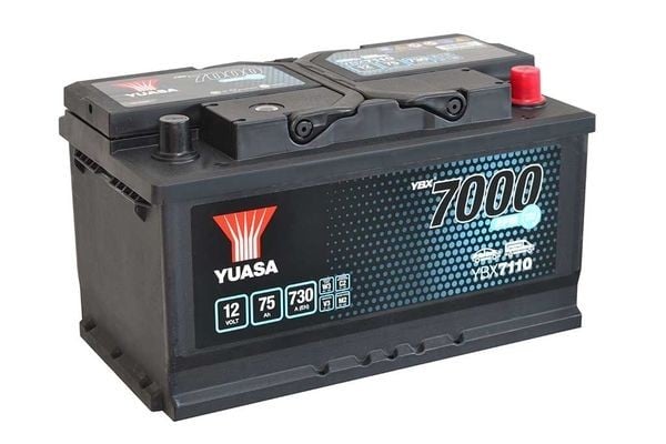 Startera akumulatoru baterija YUASA YBX7110