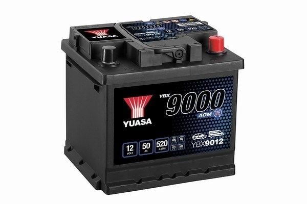 Startera akumulatoru baterija YUASA YBX9012