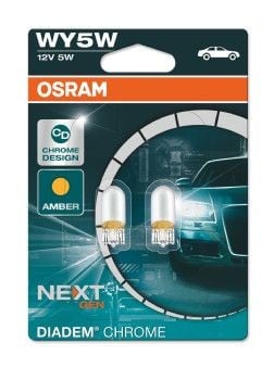 Kvēlspuldze, Pagriezienu signāla lukturis AMS-OSRAM 2827DC-02B